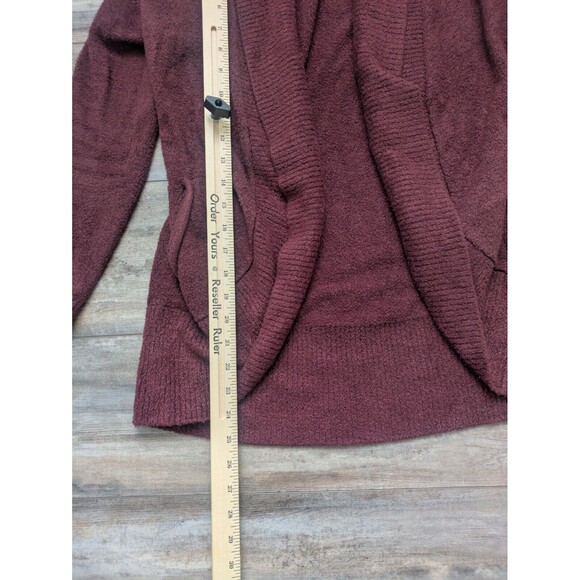 Max & Mia The Essential Travel Cardigan Women XS Red Rust Comfort Soft - Picture 3 of 4